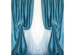 Advent famous Other places Set 2 draperii cu perdea, DEGRADE, ivory /lila – HomeCollection